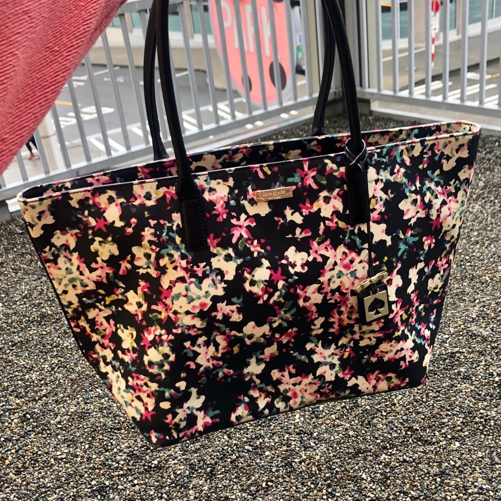 Kate Spade floral tote
